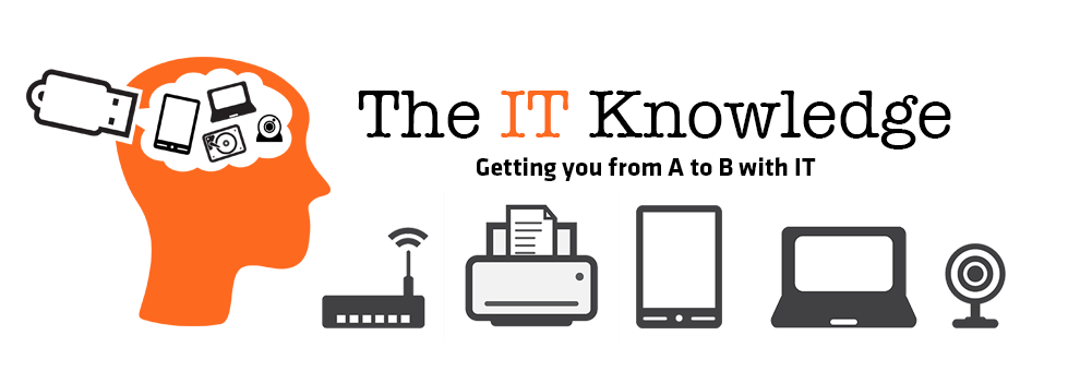 The IT Knowledge Blog Header