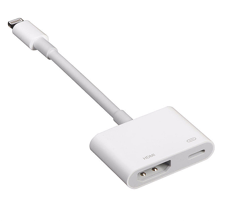 Lightning to HDMI iPhone lead
